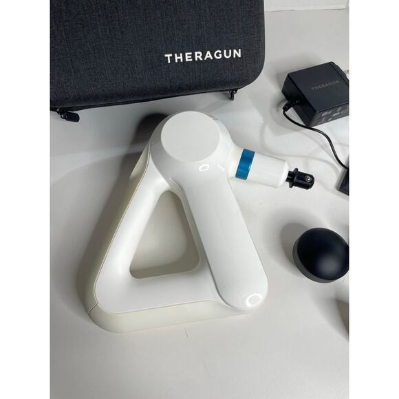 FOR PARTS Theragun Elite Percussion Therapy Massage Gun - White - Picture 2 of 6